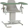 Electrically Adjustable Phlebotomy Chair